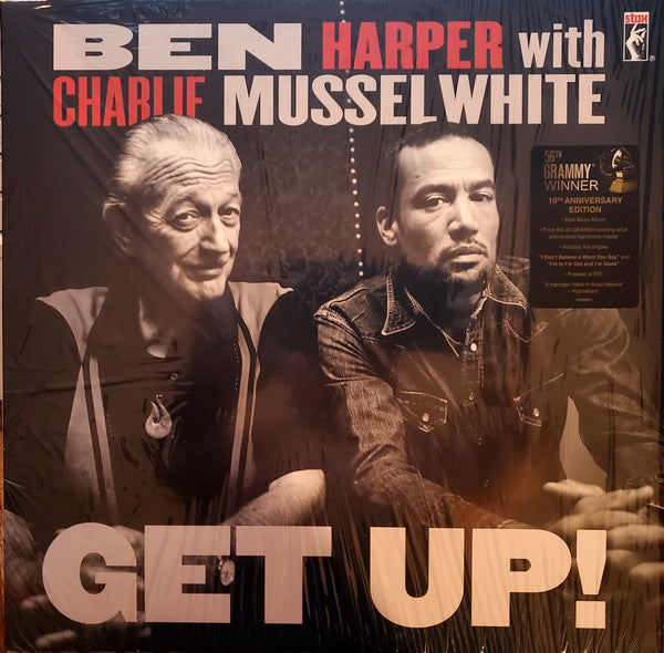 Ben Harper With Charlie Musselwhite – Get Up! (Vinyle neuf/New LP)