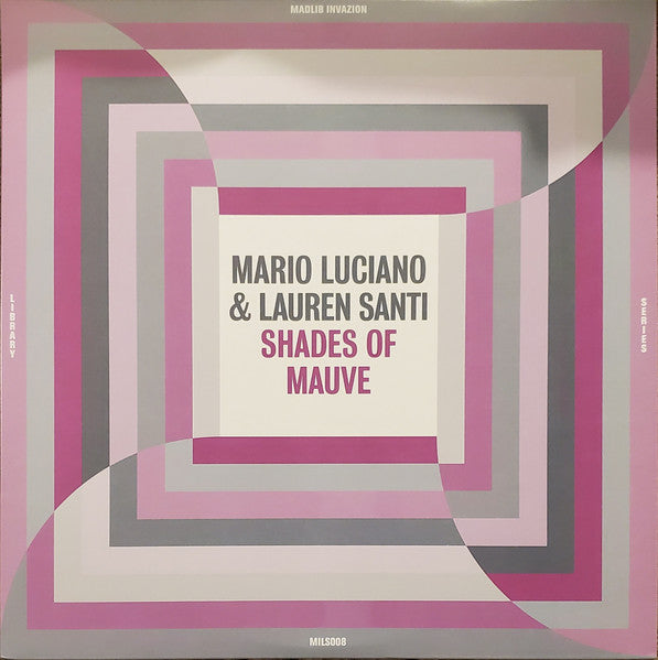 Mario Luciano & Lauren Santi – Shades Of Mauve (Vinyle neuf/New LP)