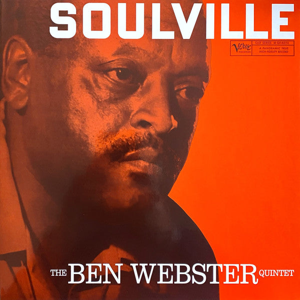 The Ben Webster Quintet – Soulville (acoustic sound) (Vinyle neuf/New LP)