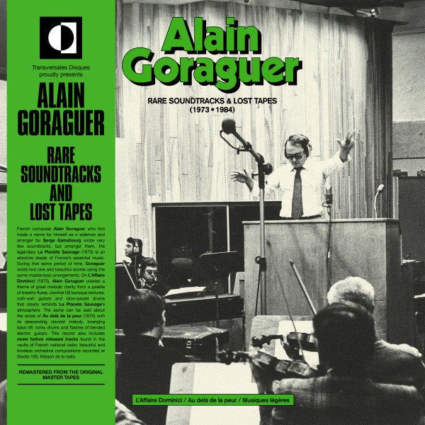 Alain Goraguer – Rare Soundtracks & Lost Tapes (1973 - 1984) (Vinyle neuf/New LP)