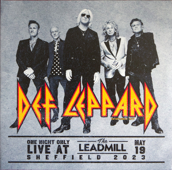 Def Leppard – One Night Only: Live At The Leadmill 2023 (Vinyle neuf/New LP)