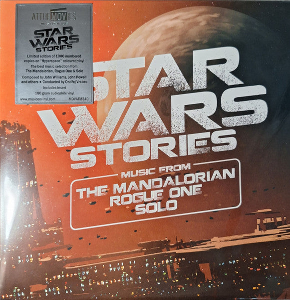 Various – Star Wars Stories: Music From The Mandalorian, Rogue One, Solo (Vinyle neuf/New LP) (Copie)