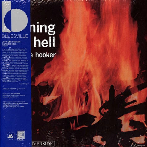 John Lee Hooker – Burning Hell (Vinyle neuf/New LP)