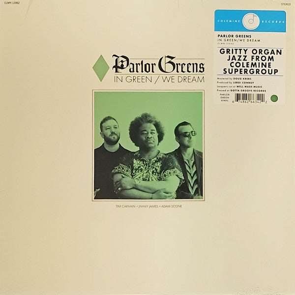 Parlor Greens – In Green / We Dream (Vinyle neuf/New LP)