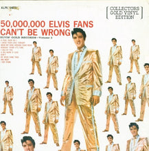Charger l&#39;image dans la galerie, Elvis Presley ‎– 50,000,000 Elvis Fans Can&#39;t Be Wrong - Elvis&#39; Gold Records - Volume 2 (collectors gold vinyl edition) (Vinyle usagé / Used LP)
