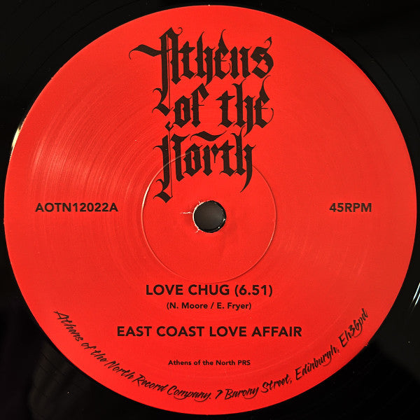 East Coast Love Affair / BDK – Love Chug / Pure Sass (Vinyle neuf/New LP)