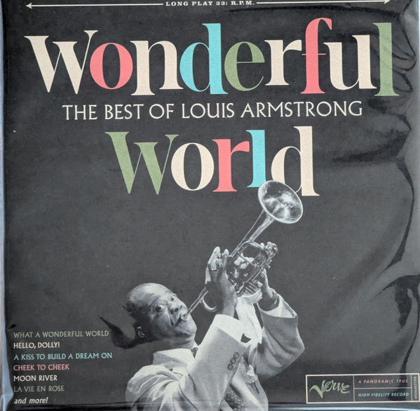 Louis Armstrong – Wonderful World (The Best Of Louis Armstrong) (Vinyle neuf/New LP)