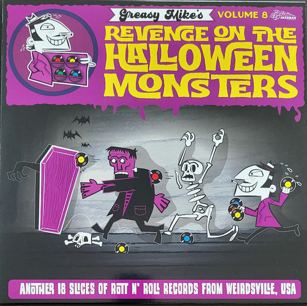 Various – Greasy Mike's Revenge On The Halloween Monsters (Vinyle neuf/New LP)