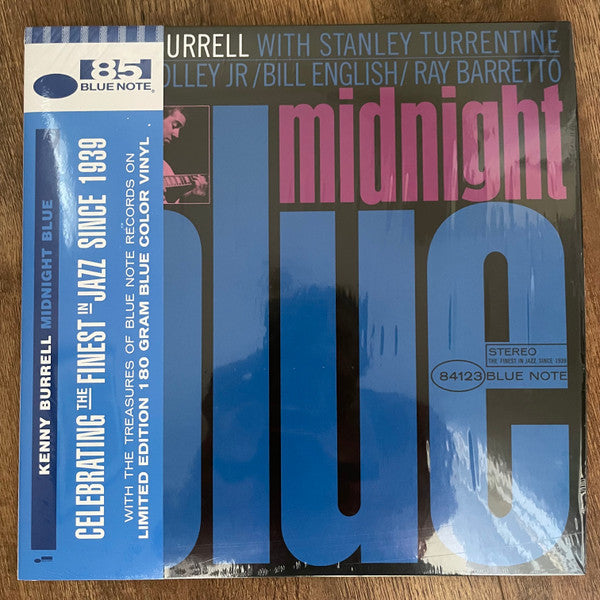 Kenny Burrell – Midnight Blue (Blue Note 85 blue) (Vinyle neuf/New LP)