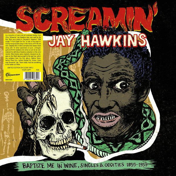 Screamin' Jay Hawkins – Baptize Me In Wine, Singles & Oddities 1955-1959 (Vinyle neuf/New LP)