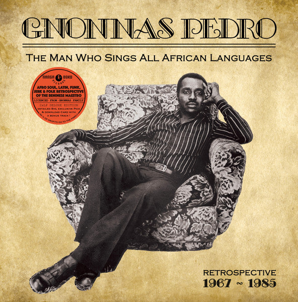 Gnonnas Pedro – The Man Who Sings All African Languages (Vinyle neuf/New LP)