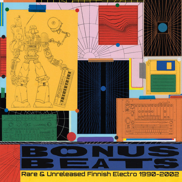 Various – Bonus Beats - Rare & Unreleased Finnish Electro 1990 - 2002 (Vinyle neuf/New LP)
