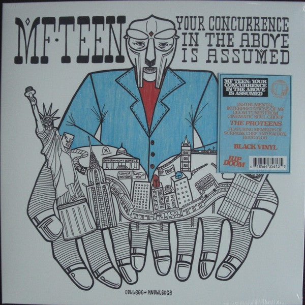 The Pro-Teens – MF TEEN: Your Concurrence In The Above Is Assumed (Vinyle neuf/New LP)