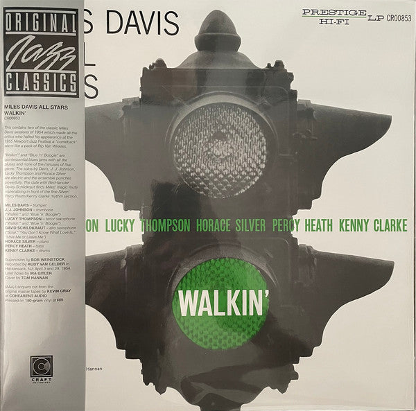 Miles Davis All Stars – Walkin' (OJC Craft) (Vinyle neuf/New LP)