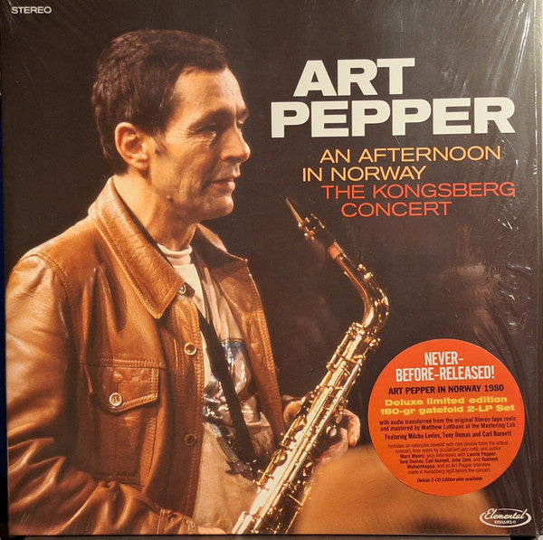 Art Pepper – An Afternoon In Norway (The Kongsberg Concert) (Vinyle neuf/New LP)
