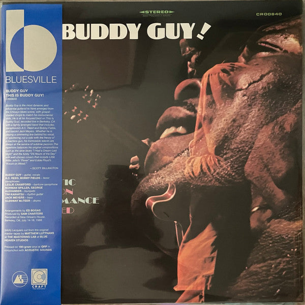 Buddy Guy – This Is Buddy Guy! (Vinyle neuf/New LP)