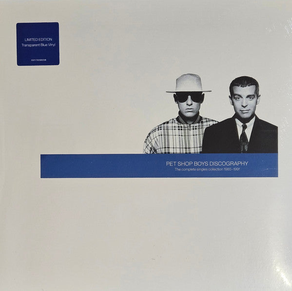 Pet Shop Boys – Discography (The Complete Singles Collection 1985-1991) (blue) (Vinyle neuf/New LP)
