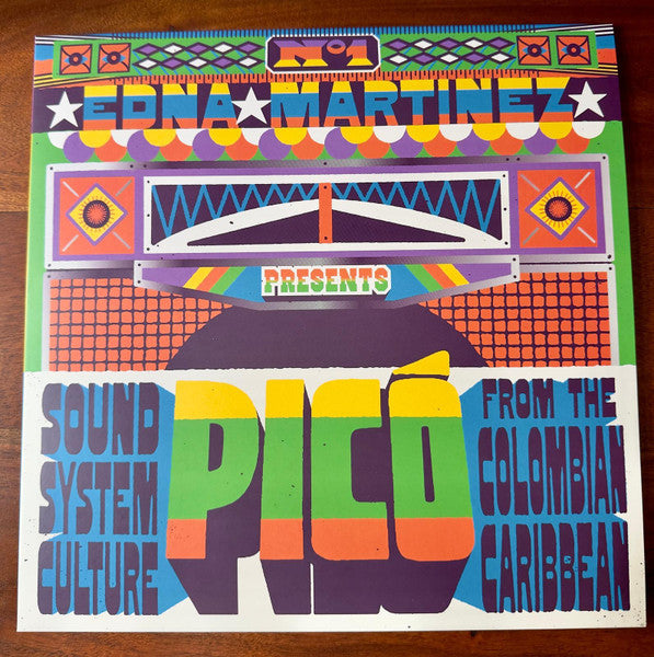 Edna Martínez, Various – Edna Martinez Presents - Picó: Sound System Culture From The Colombian Caribbean (No. 1) (Vinyle neuf/New LP)