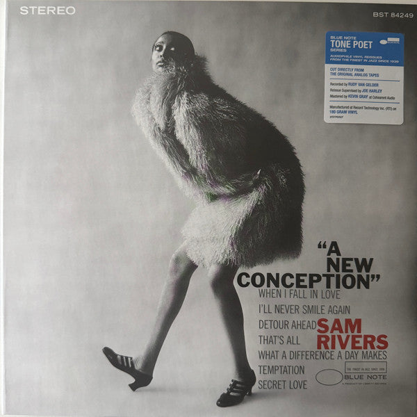 Sam Rivers – A New Conception (blue note tone poet) (Vinyle neuf/New LP)