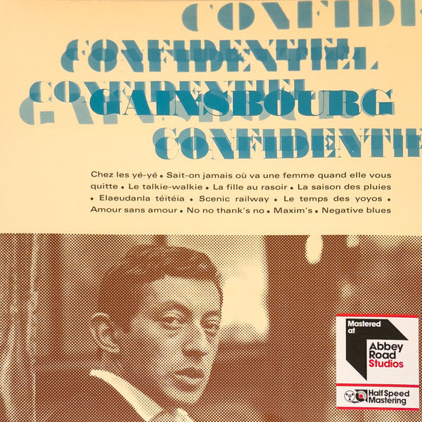 Gainsbourg* – Confidentiel (Vinyle neuf/New LP)