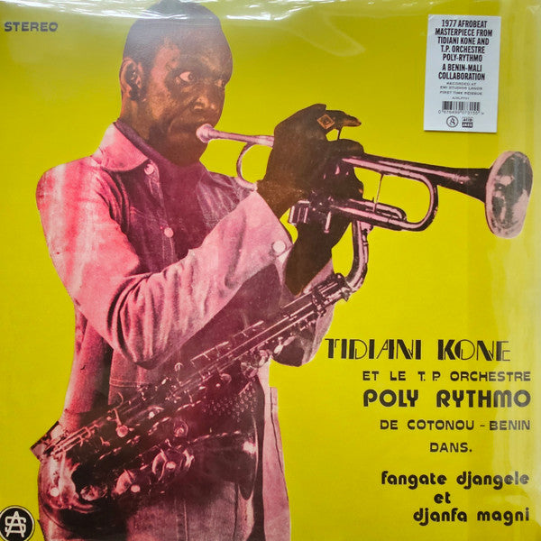 Tidiani Kone et le T. P. Orchestre Poly Rythmo de Cotonou - Benin – Fangate Djangele et Djanfa Magni (Vinyle neuf/New LP)