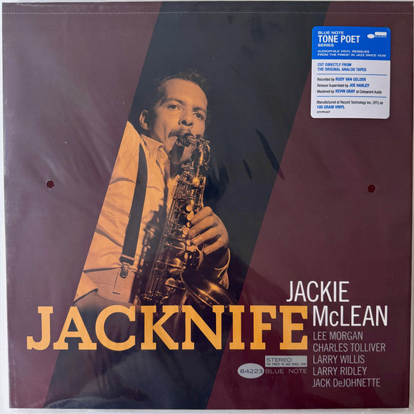 Jackie McLean – Jacknife (blue note tone poet) (Vinyle neuf/New LP)