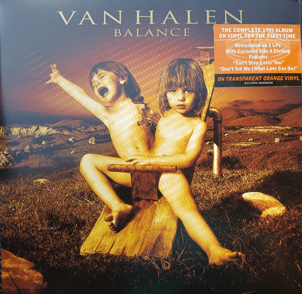 Van Halen – Balance (orange vinyl) (Vinyle neuf/New LP)
