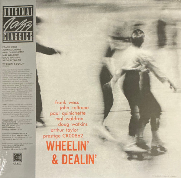 Frank Wess, John Coltrane, Paul Quinichette, Mal Waldron, Doug Watkins, Arthur Taylor* – Wheelin' & Dealin' (OJC craft) (Vinyle neuf/New LP)