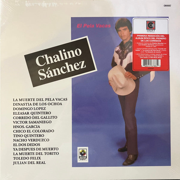 Chalino Sánchez – El Pela Vacas (Vinyle neuf/New LP)