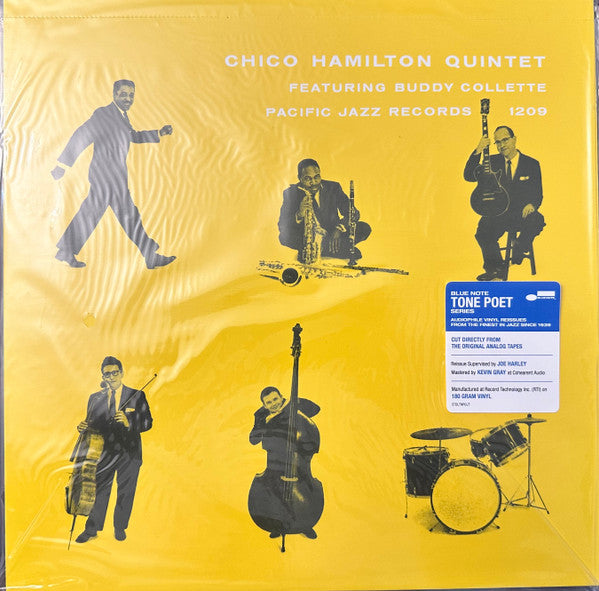 Chico Hamilton Quintet* – Chico Hamilton Quintet (blue note tone poet) (Vinyle neuf/New LP)