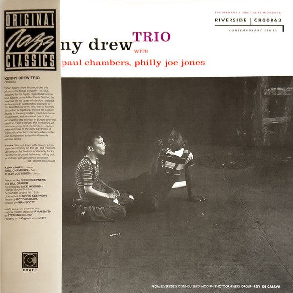 Kenny Drew Trio* With Paul Chambers, Philly Joe Jones* – Kenny Drew Trio (Vinyle neuf/New LP)