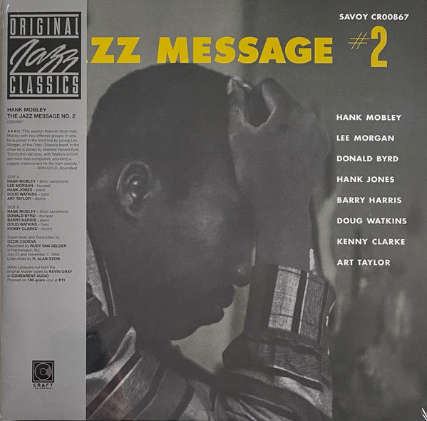 Hank Mobley – Jazz Message #2 (Vinyle neuf/New LP)