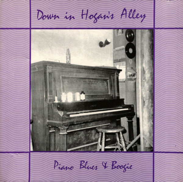 Various – Down In Hogan's Alley: Piano Blues & Boogie (Vinyle usagé / Used LP)