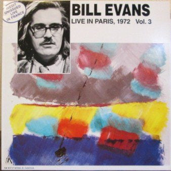 Bill Evans ‎– Live In Paris 1972 Vol. 3  (Vinyle usagé / Used LP)