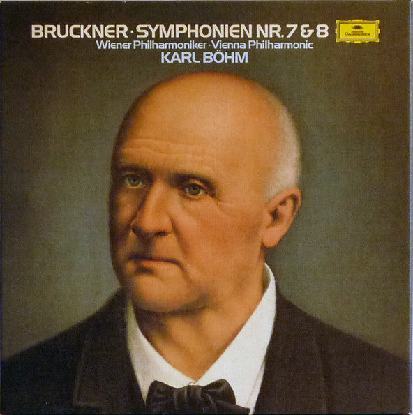 Bruckner*, Karl Böhm, Wiener Philharmoniker – Symphonien Nr. 7 & 8 (boxset 3 LPs) (Vinyle usagé / Used LP)