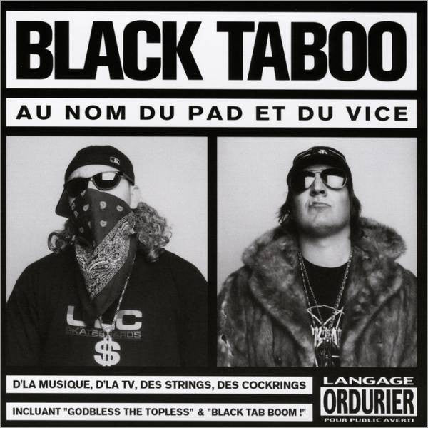 Black Taboo – Au Nom Du Pad Et Du Vice (Vinyle neuf/New LP)