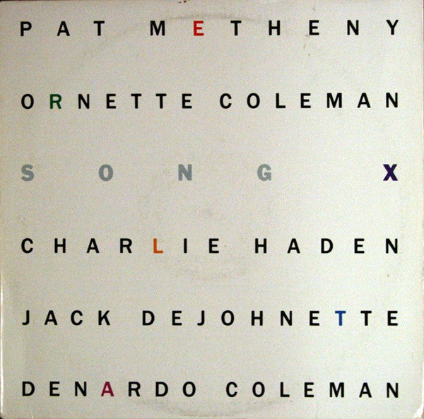 Pat Metheny / Ornette Coleman – Song X (Vinyle usagé / Used LP)