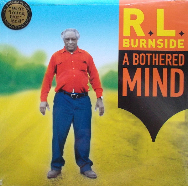 R.L. Burnside – A Bothered Mind (Vinyle neuf/New LP)