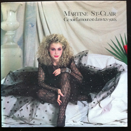 Martine St.Clair* – Ce Soir L'Amour Est Dans Tes Yeux (Vinyle usagé / Used LP)