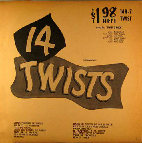 Les Twist'O'Rock – 14 Twists (Vinyle usagé / Used LP)