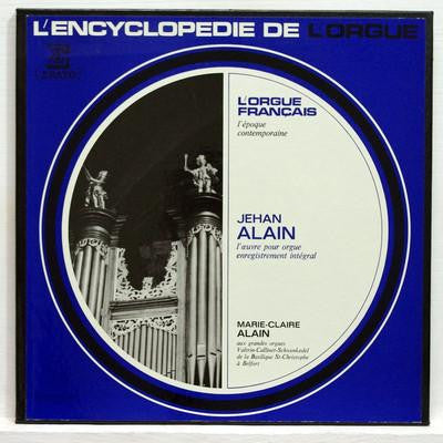 Jehan Alain – Marie-Claire Alain ‎– L’Œuvre Pour Orgue · Enregistrement Intégral (boxset 3 LPs) (Vinyle usagé / Used LP)