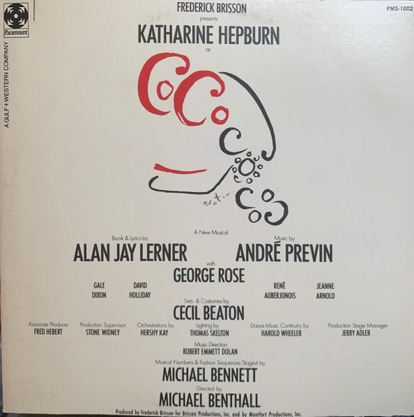 Katharine Hepburn – Coco - The Original Broadway Cast Recording (sealed) (Vinyle usagé / Used LP)