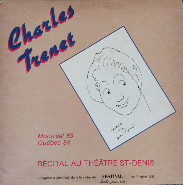 Charles Trenet – Récital au théatre St-Denis (sealed) (Vinyle usagé / Used LP)