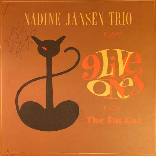 Nadine Jansen Trio – Nadine Jansen Trio Plays 9 Live Ones From The Fat Cat (Vinyle usagé / Used LP)