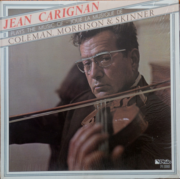 Jean Carignan – Plays the Music of Coleman, Morrison & Skinner (Vinyle usagé / Used LP)