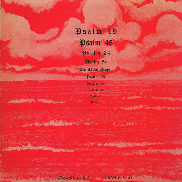 Prince Far I – Psalms For I (Vinyle neuf/New LP)