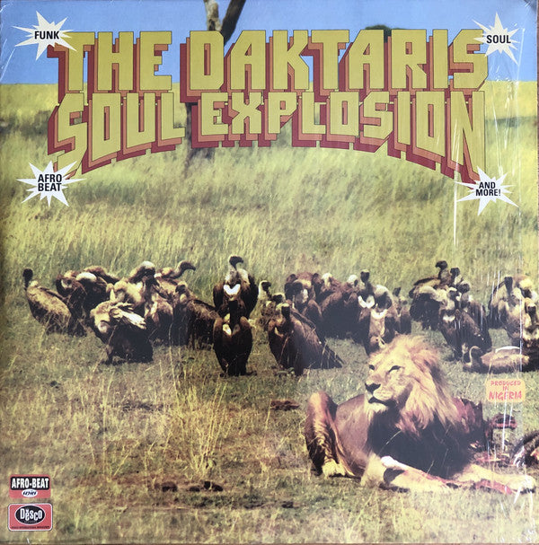 The Daktaris ‎– Soul Explosion (Vinyle neuf/New LP)