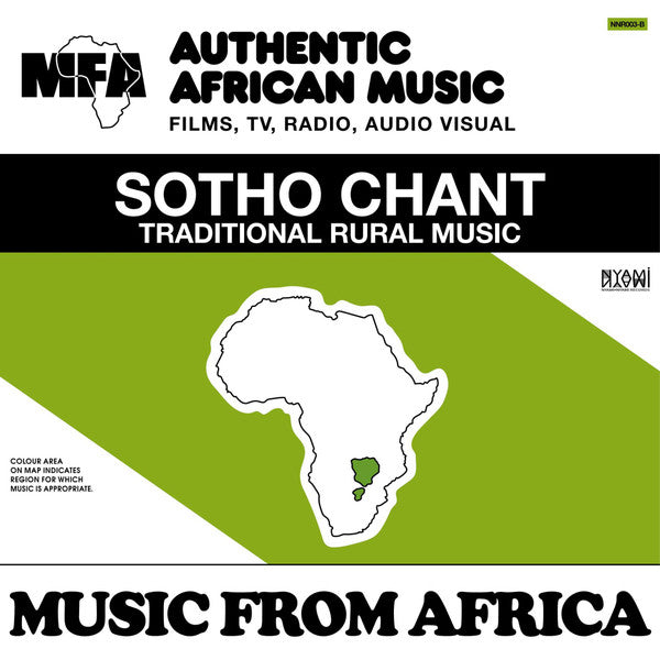 Shanghaan / Sotho Chant – Music From Africa Vol. 2 (Vinyle neuf/New LP)