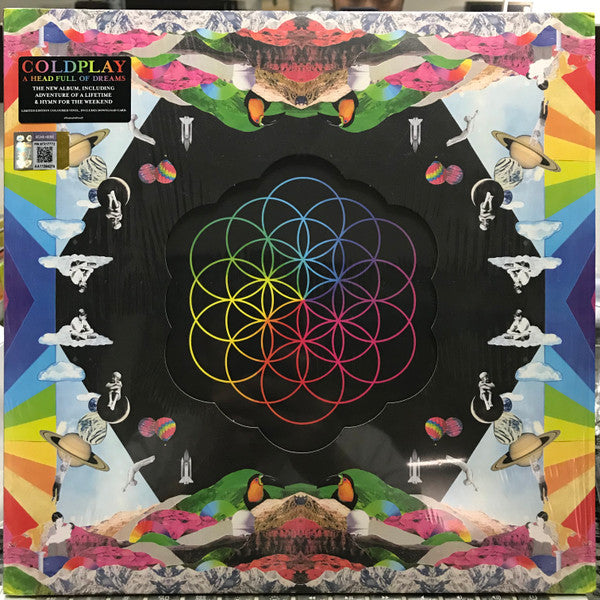 Coldplay – A Head Full Of Dreams (pink / blue) (Vinyle usagé / Used LP)