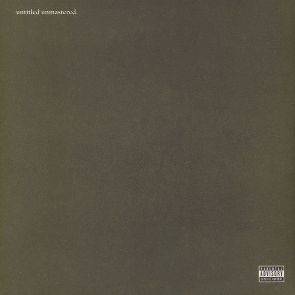 Kendrick Lamar - untitled unmastered. (Vinyle neuf/New LP